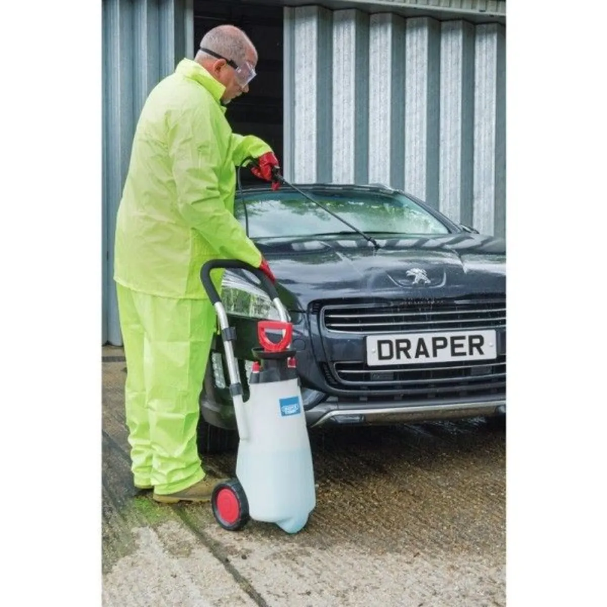 Draper Expert EPDM Trolley Pump Sprayer, 15L (8258 - Image 2