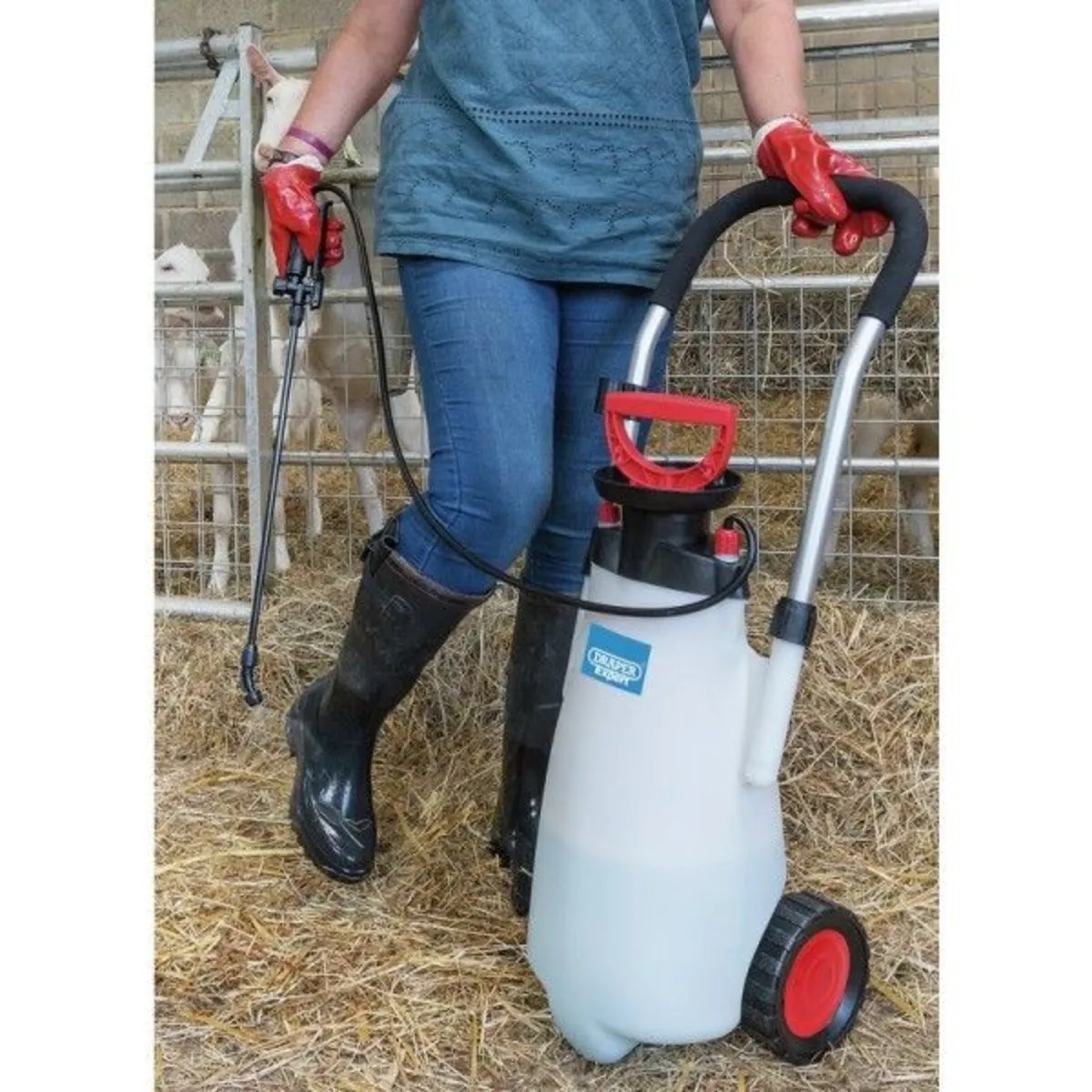 Draper Expert EPDM Trolley Pump Sprayer, 15L (8258 - Image 3