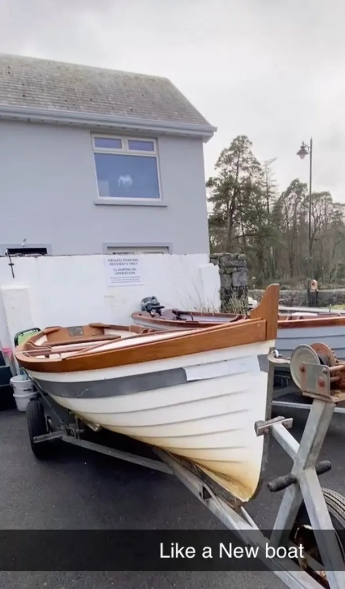 17ft sheelin Lake boat - Image 1