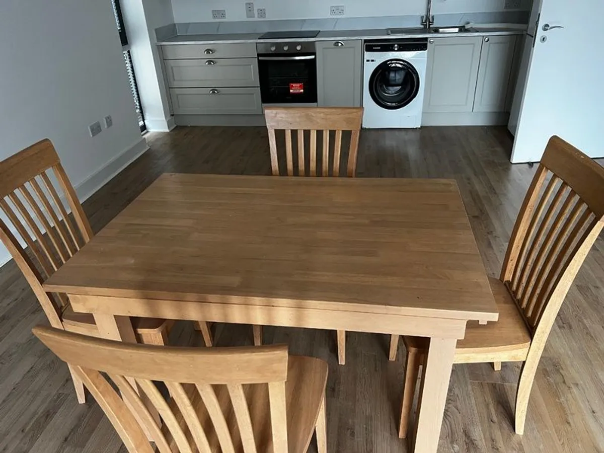 kitchen table & chairs - Image 2