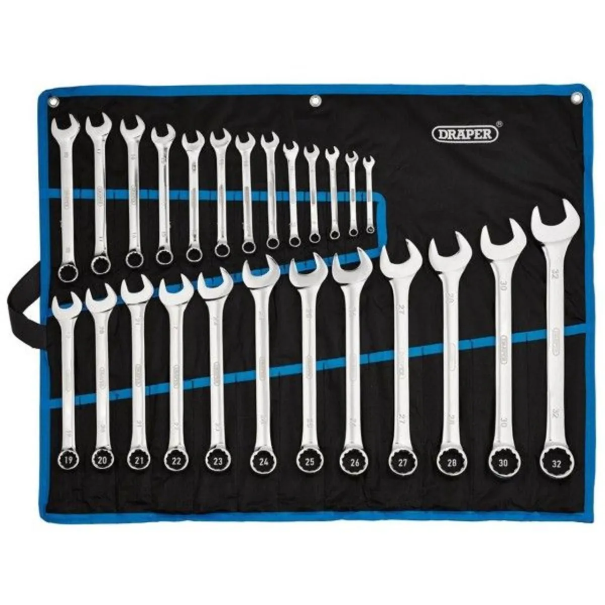 Draper Hi-Torq® 25pc Combination Spanner Set (9791 - Image 1