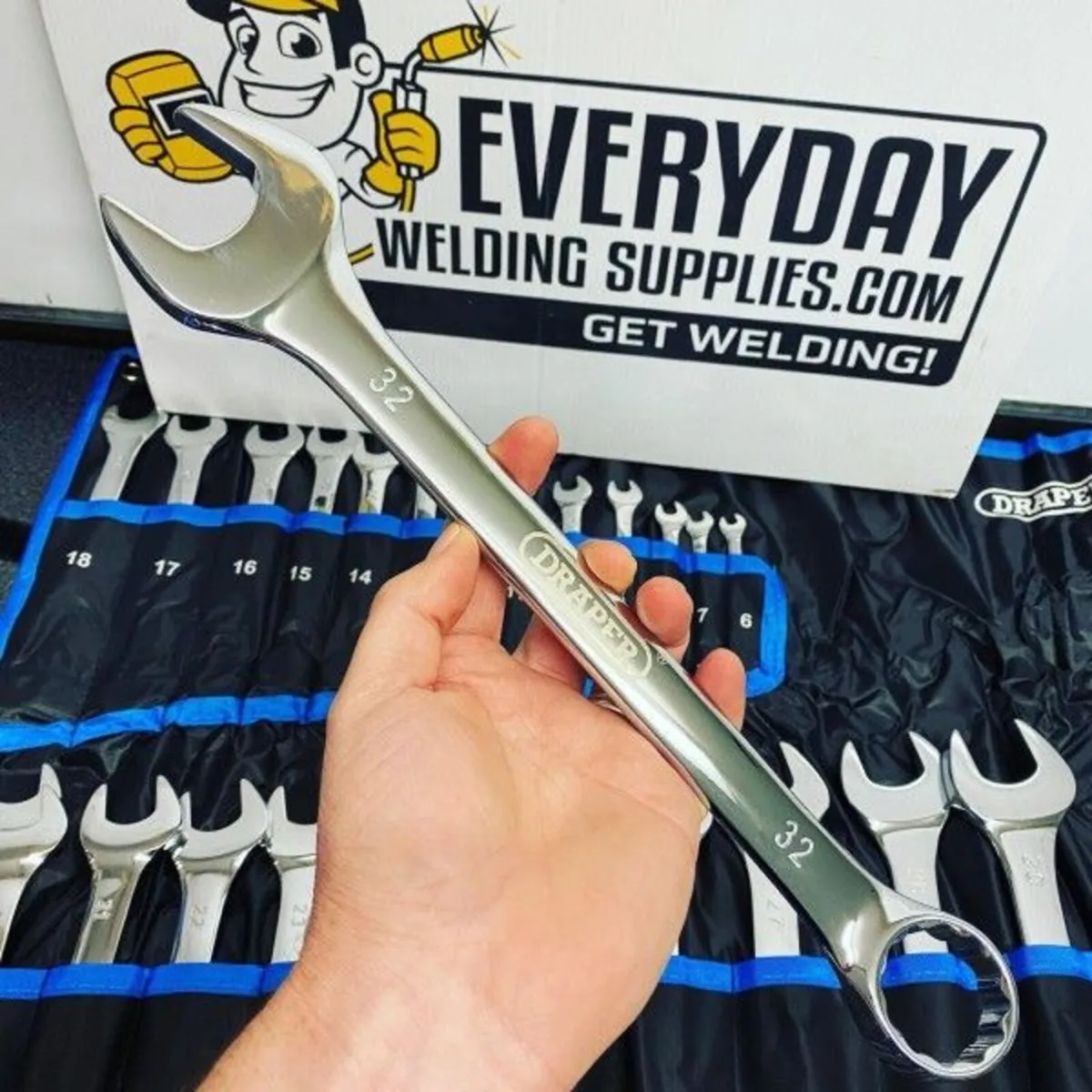 Draper Hi-Torq® 25pc Combination Spanner Set (9791 - Image 2