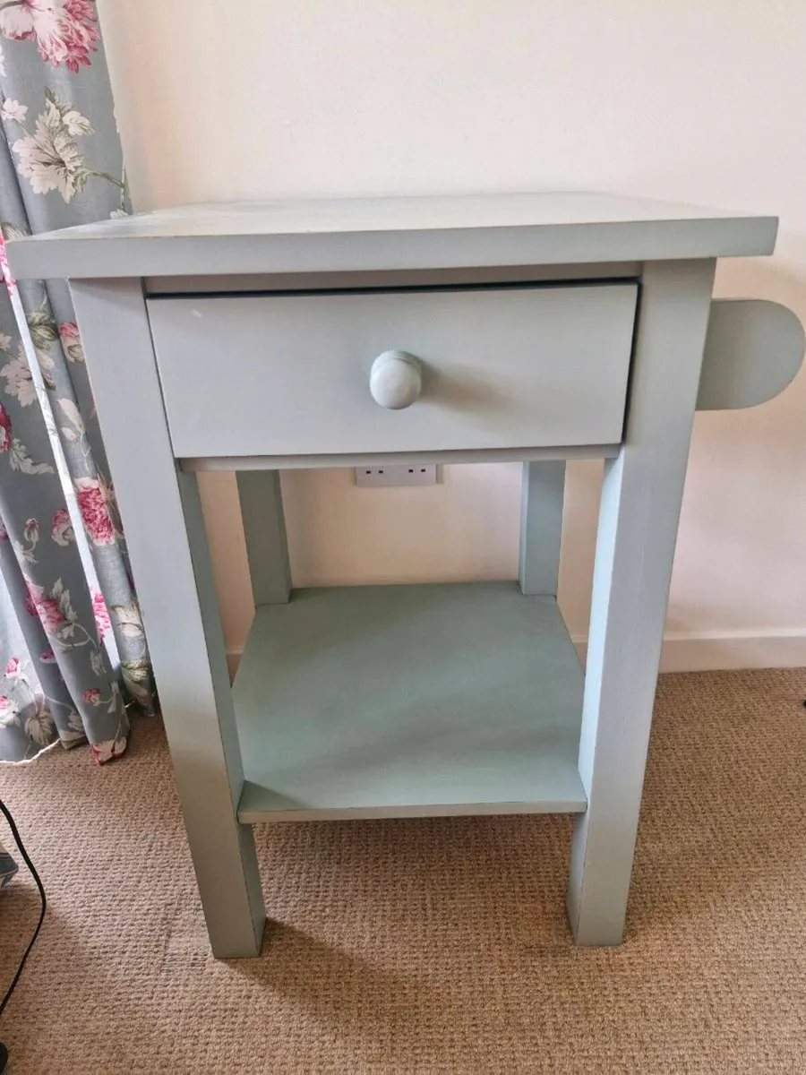 Painted Wooden Washstand - Image 1