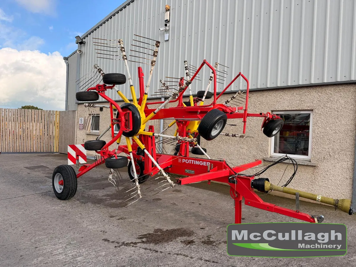 Used Pottinger EuroTop 620A 20ft Twin Rotor Silage - Image 1