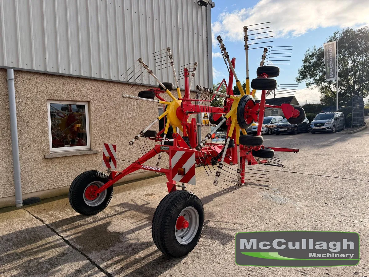 Used Pottinger EuroTop 620A 20ft Twin Rotor Silage - Image 2