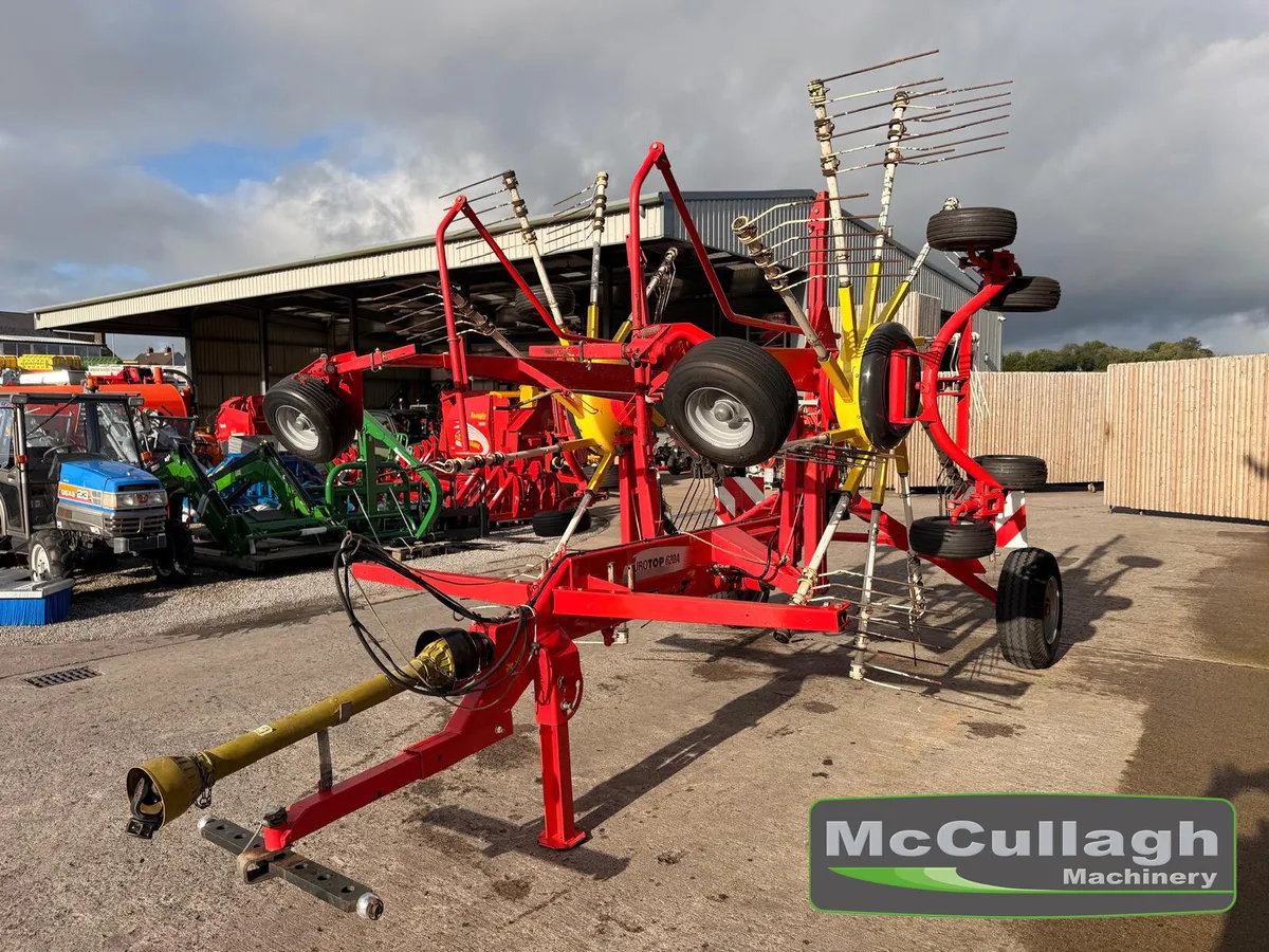 Used Pottinger EuroTop 620A 20ft Twin Rotor Silage - Image 4