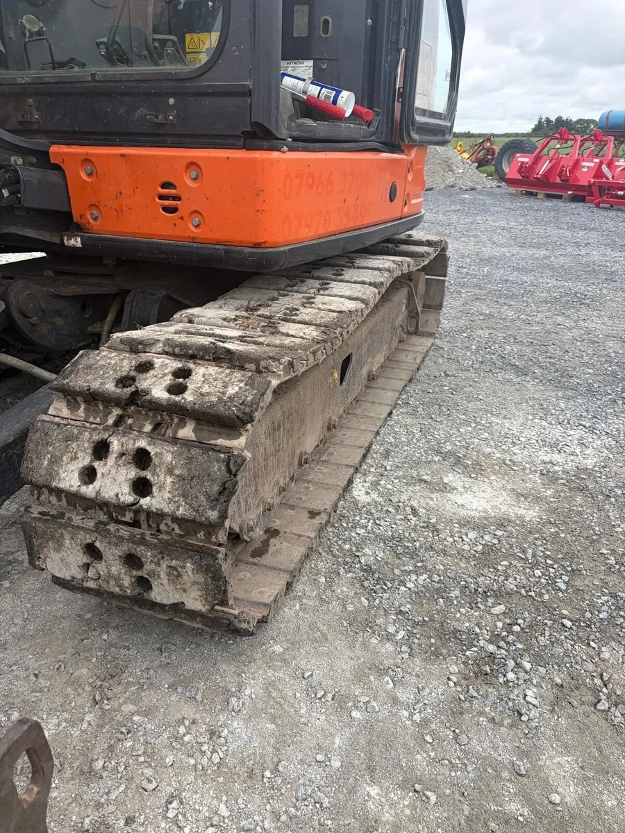 Zx65-5 steel tracks/rubber blocks - Image 2