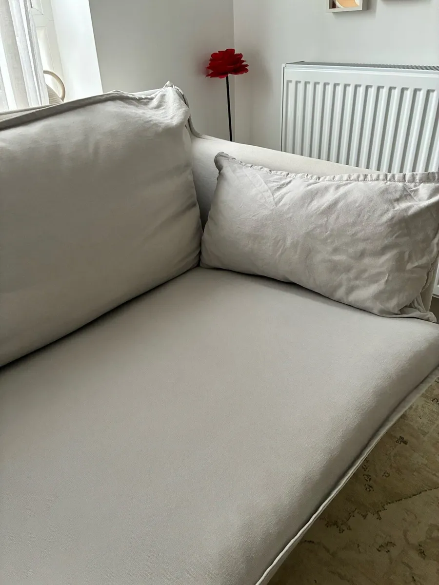 Sofa.com ‘Isaac’, 3 seater, sofa in stone - Image 4