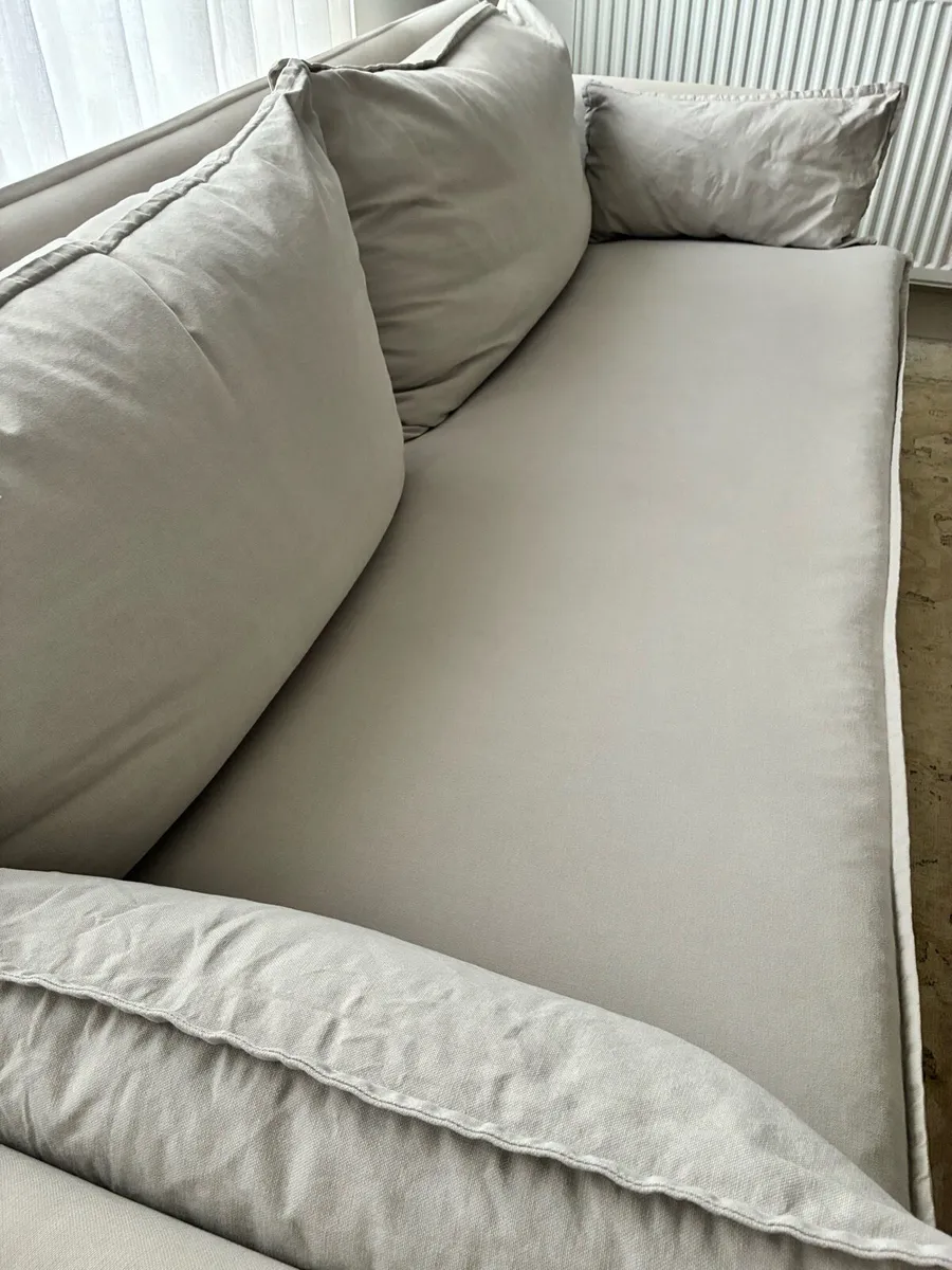 Sofa.com, 3 seater, sofa in stone - Image 4