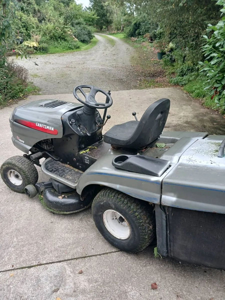 Rideon tractor mower - Image 1