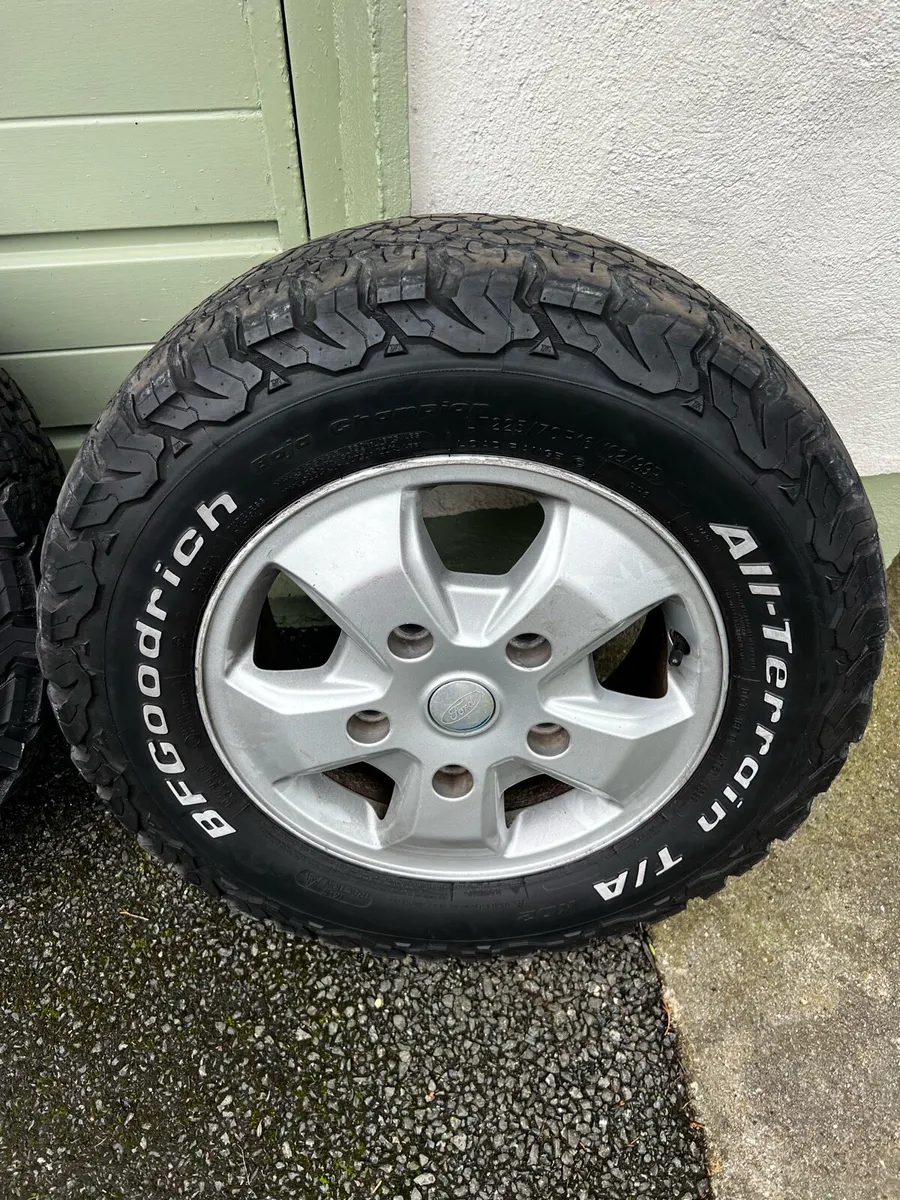 Genuine Ford Transit Alloys - BF Goodrich Tyres 16 - Image 3