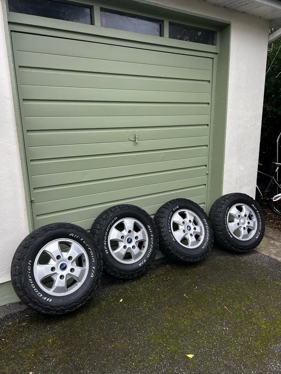 Genuine Ford Transit Alloys - BF Goodrich Tyres 16 - Image 1
