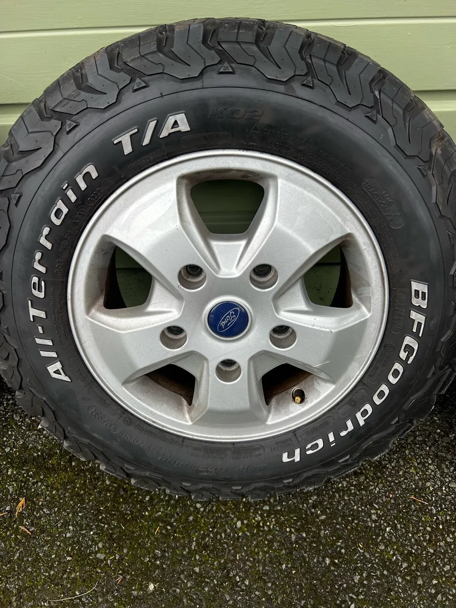 Genuine Ford Transit Alloys - BF Goodrich Tyres 16 - Image 2