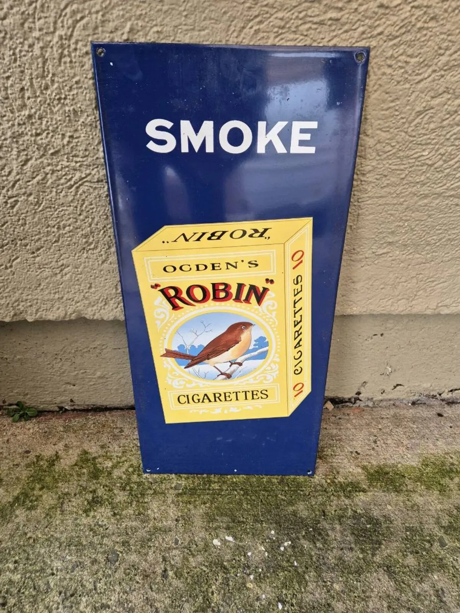 Enamel  sign - Image 2