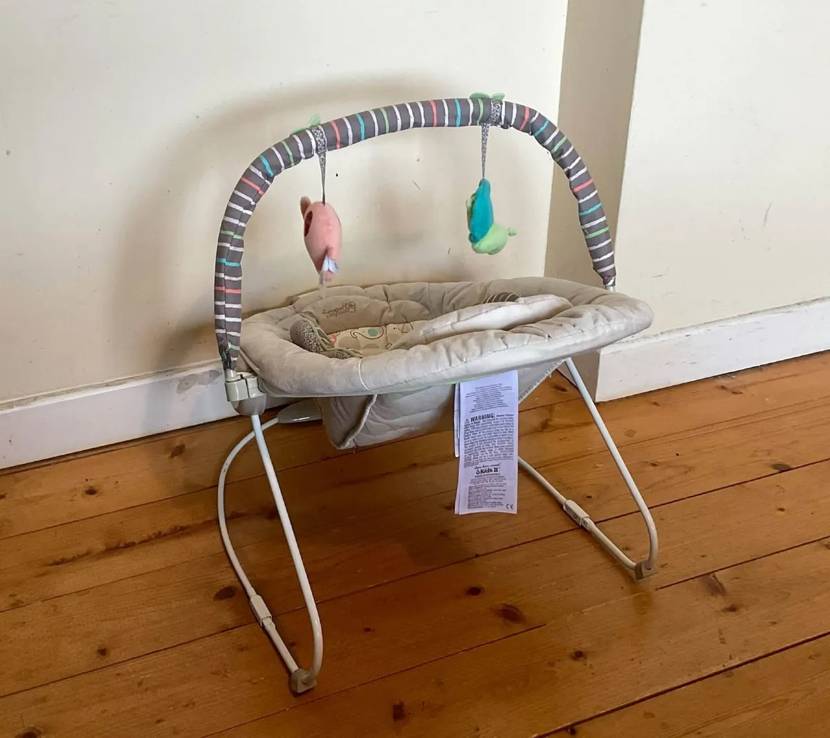 Comfort & Harmony Baby Bouncer with Music & Rumble - Image 3