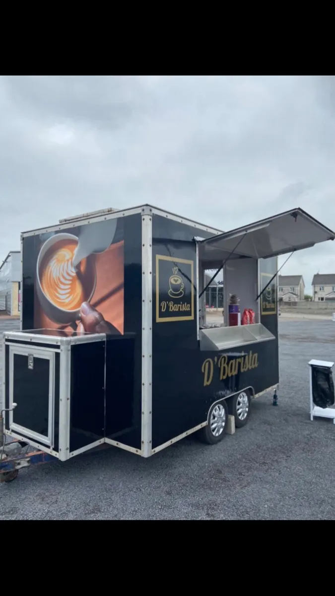 Coffee Trailer Fully Equipped - Image 1