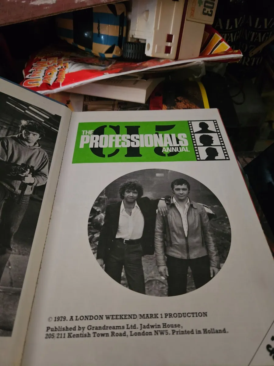 Vintage The Professionals Annual - Image 3