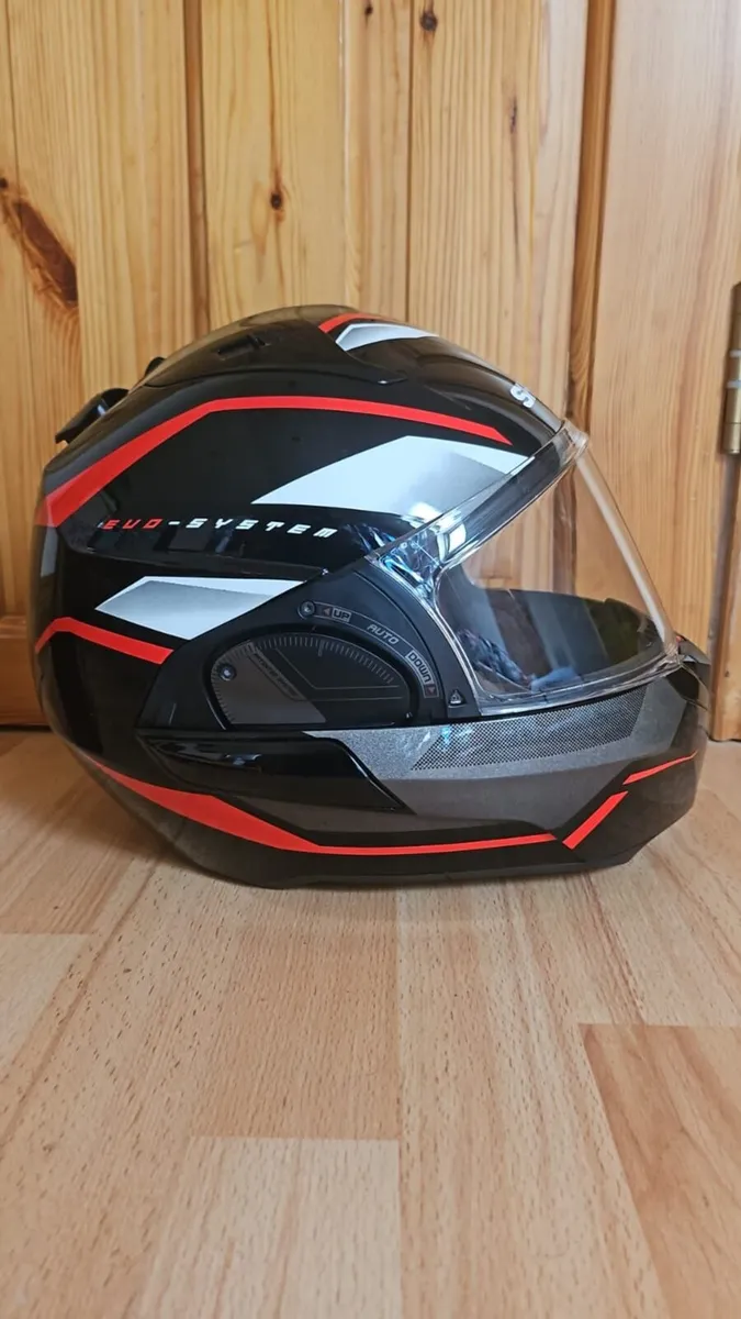 Motorbike Helmet, BMW Jacket, Boots & Gloves - Image 2