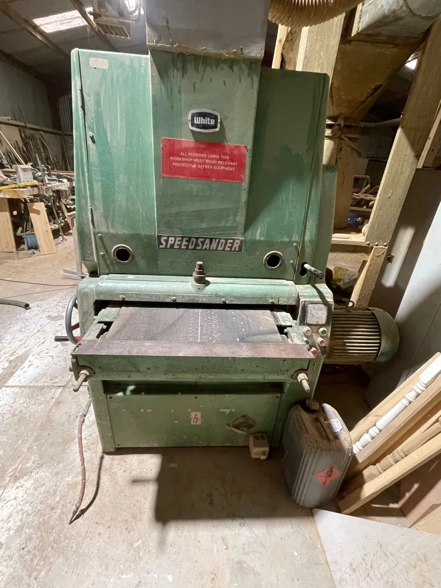 Wide belt sander (drum sander) - Image 1