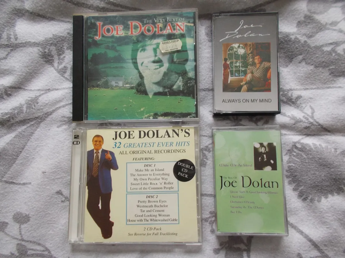 Joe Dolan CD's & Cassettes Collection - Image 1