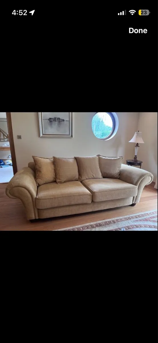 Pillow back grande sofa - Image 2