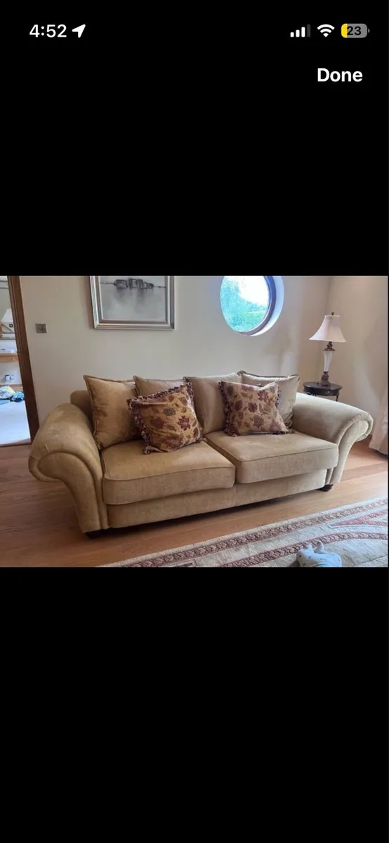 Pillow back grande sofa - Image 1