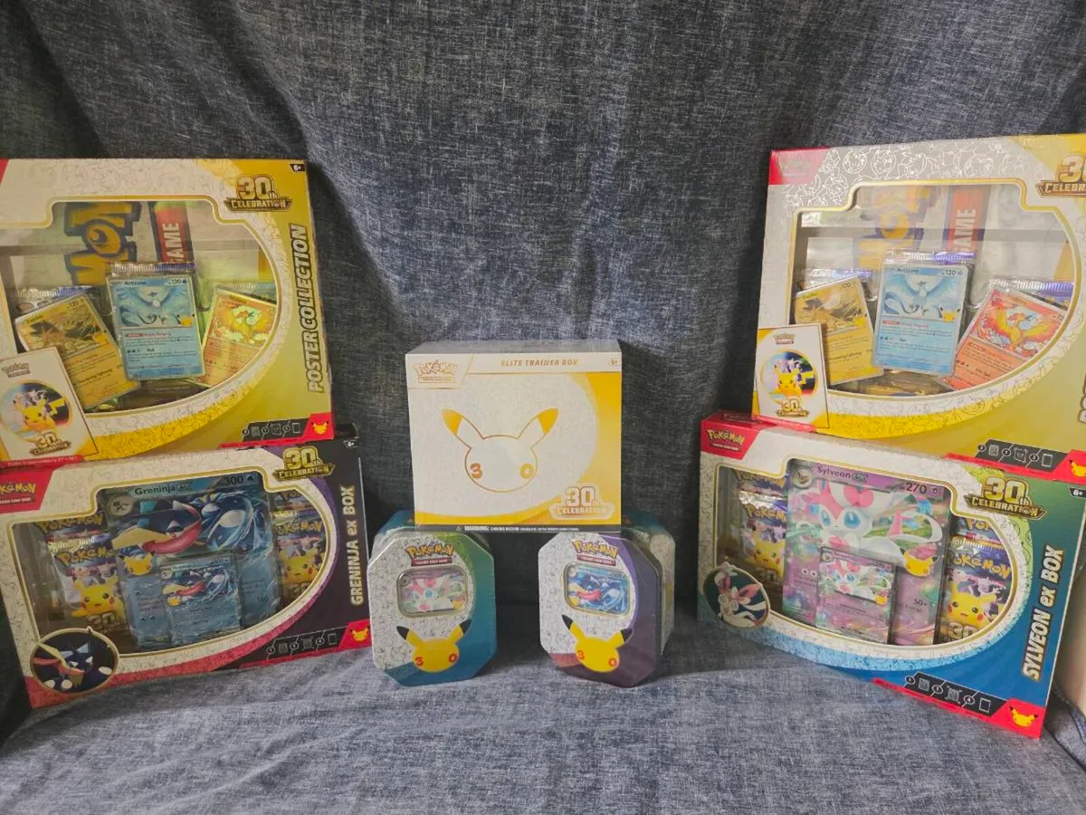 30th anniversary pokemon bundle - Image 1