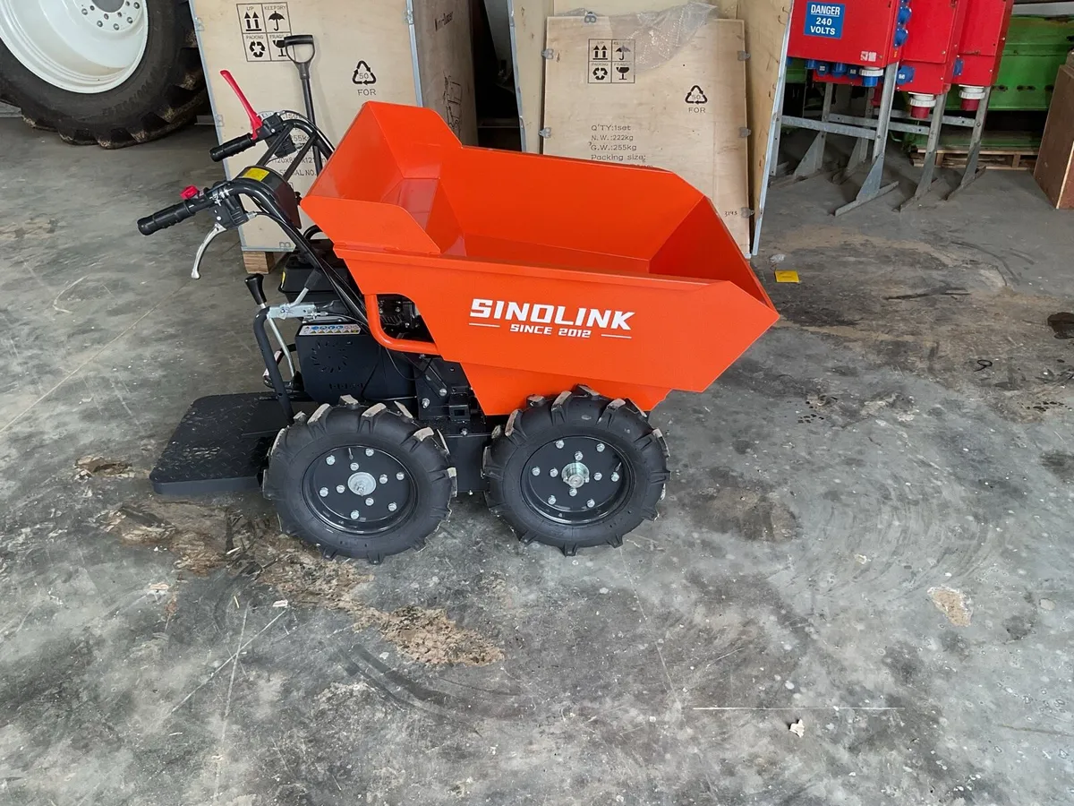 Choice of two BRAND NEW 500kg Muck mini dumper - Image 1
