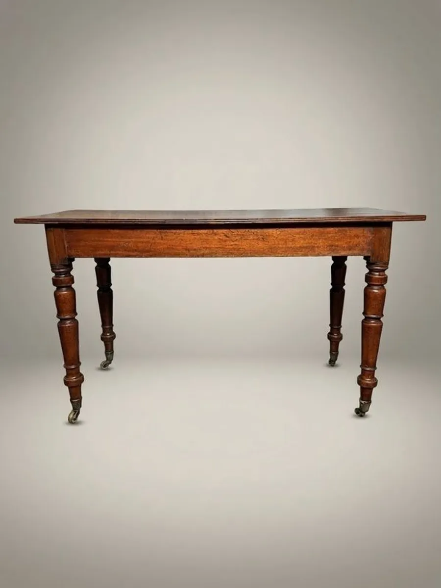 19th-Century Mahogany Side Table - Image 1