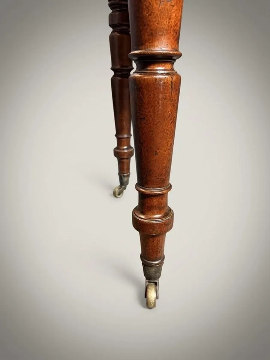 19th-Century Mahogany Side Table - Image 2