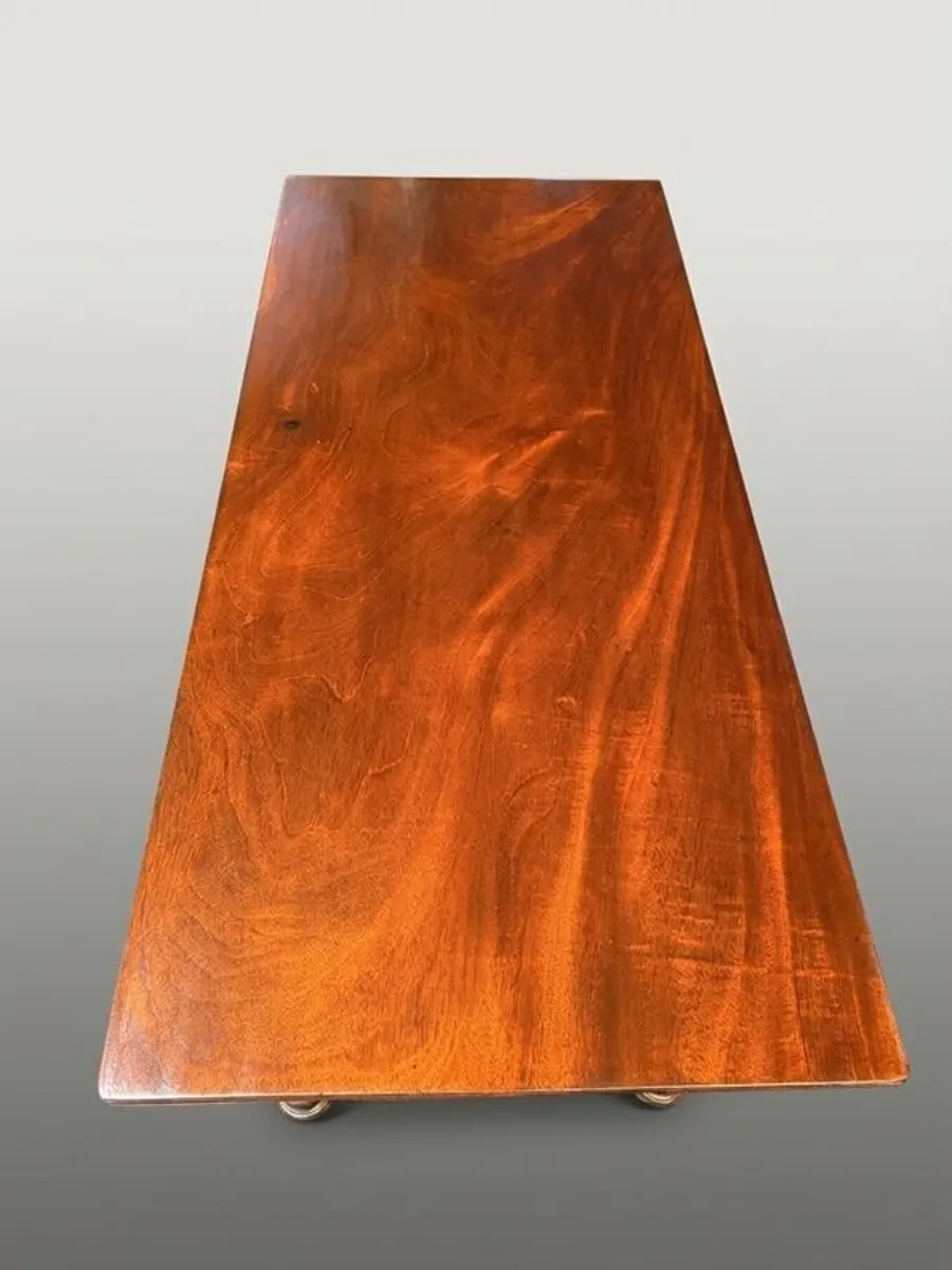 19th-Century Mahogany Side Table - Image 4