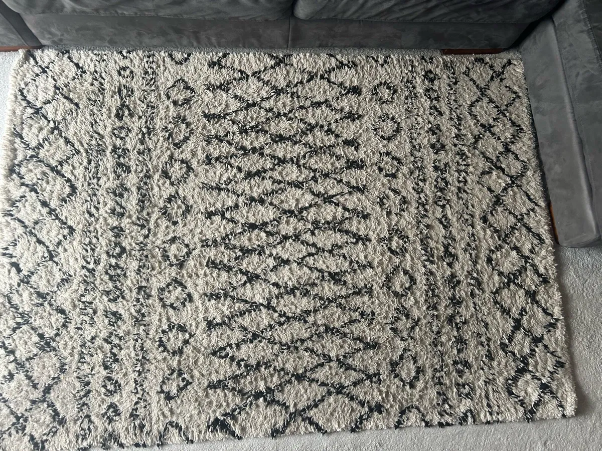 Boho shag pile rug - Image 2