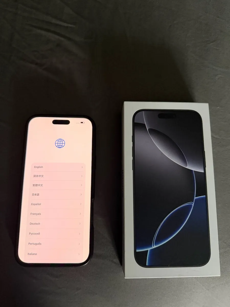 iPhone 16 pro max 256gb