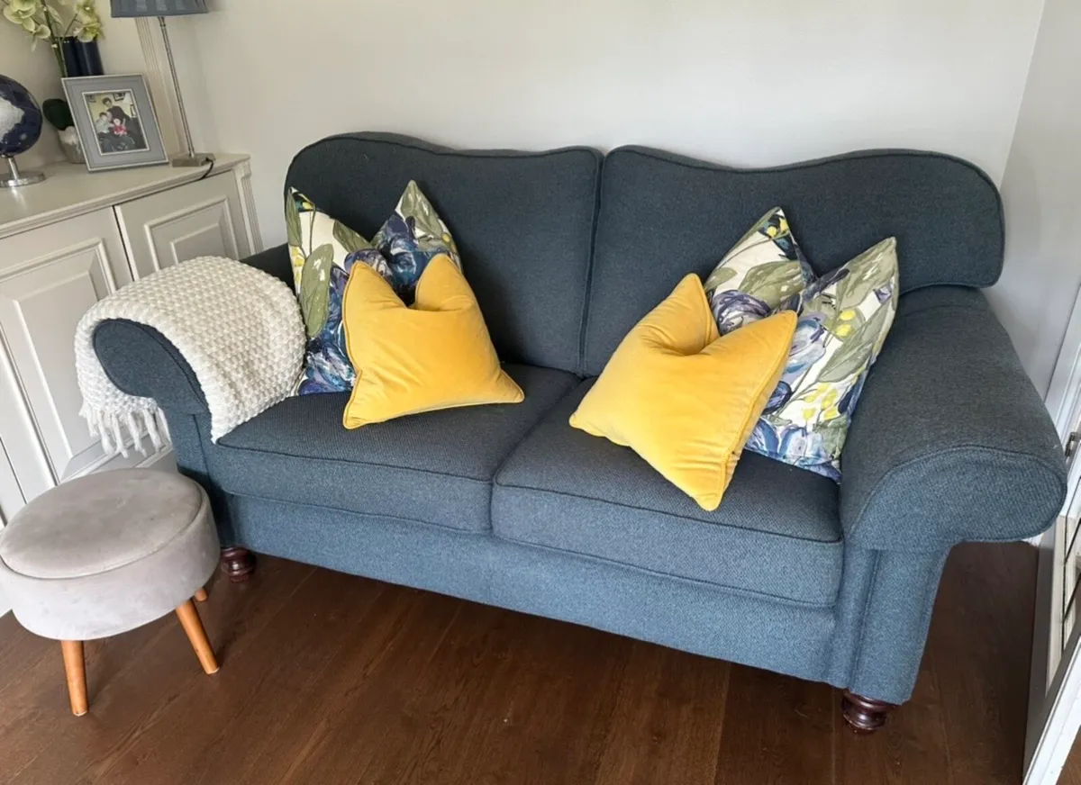 Finline Furniture Sofa Set, Chair & Ottoman - Image 1