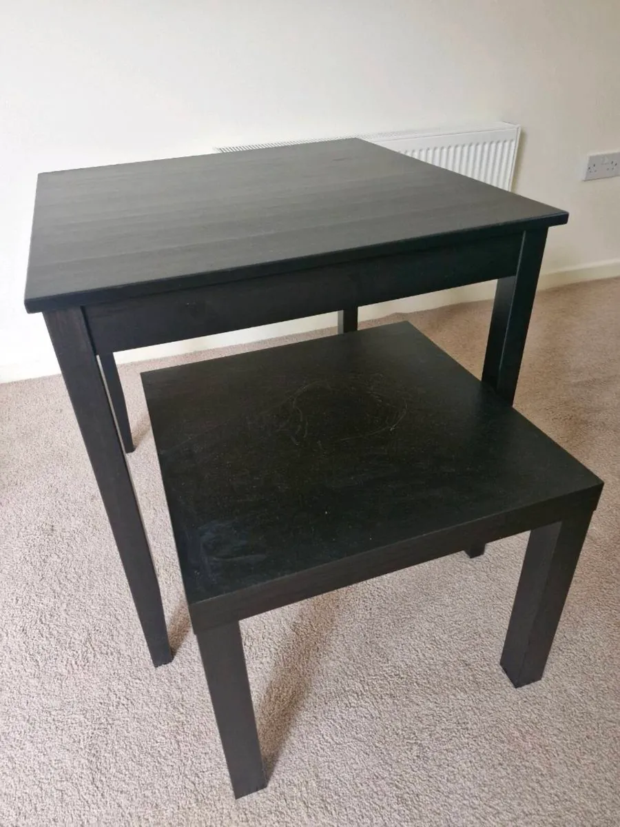 IKEA tables x 2 - Image 1