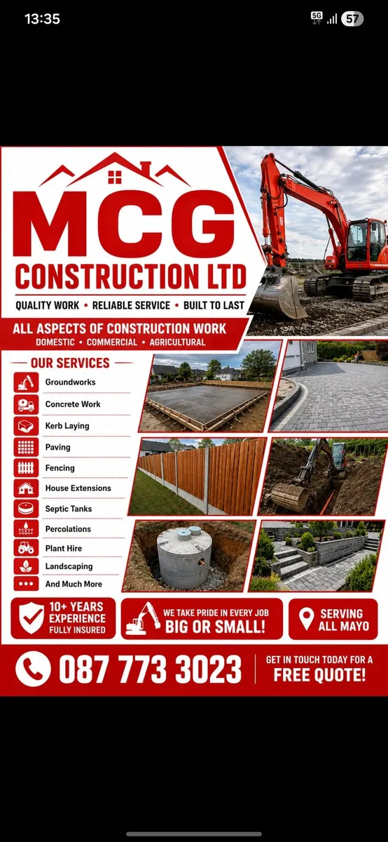 Groundworks/ Construction - Image 2