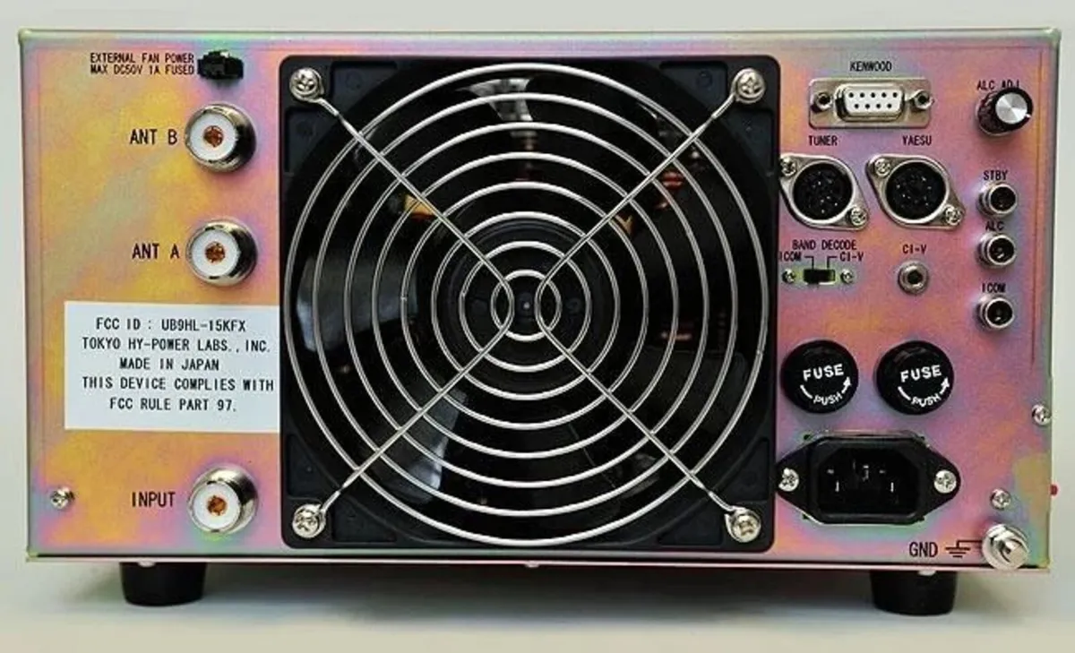 Ham Radio Legendary Tokyo Hy-Power HL-1.5KFX amp - Image 2