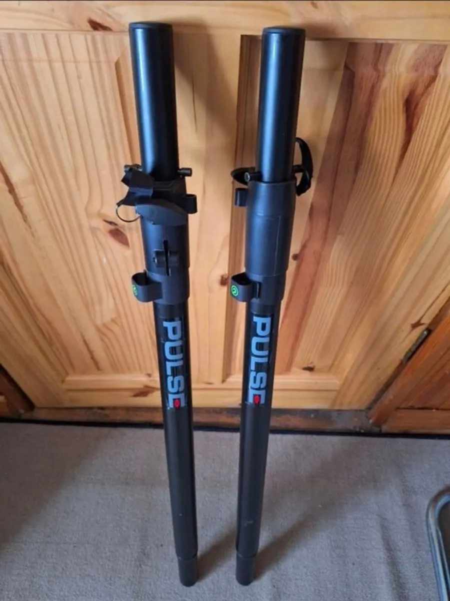Behringer Active Full PA System with Speaker Poles and covers - Image 3