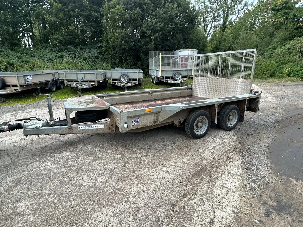Ifor Williams 10x6 GX106 Plant Trailer - Image 1