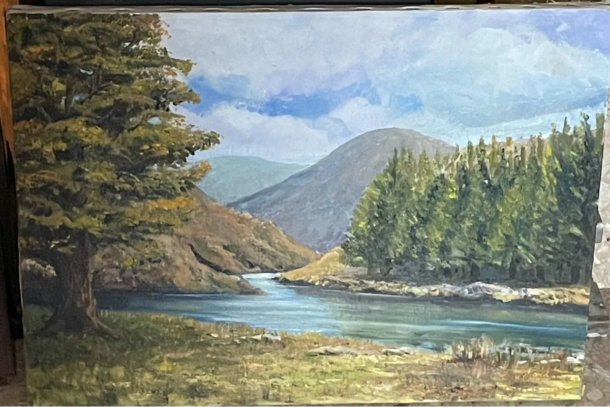 Donegal Landscape Painting