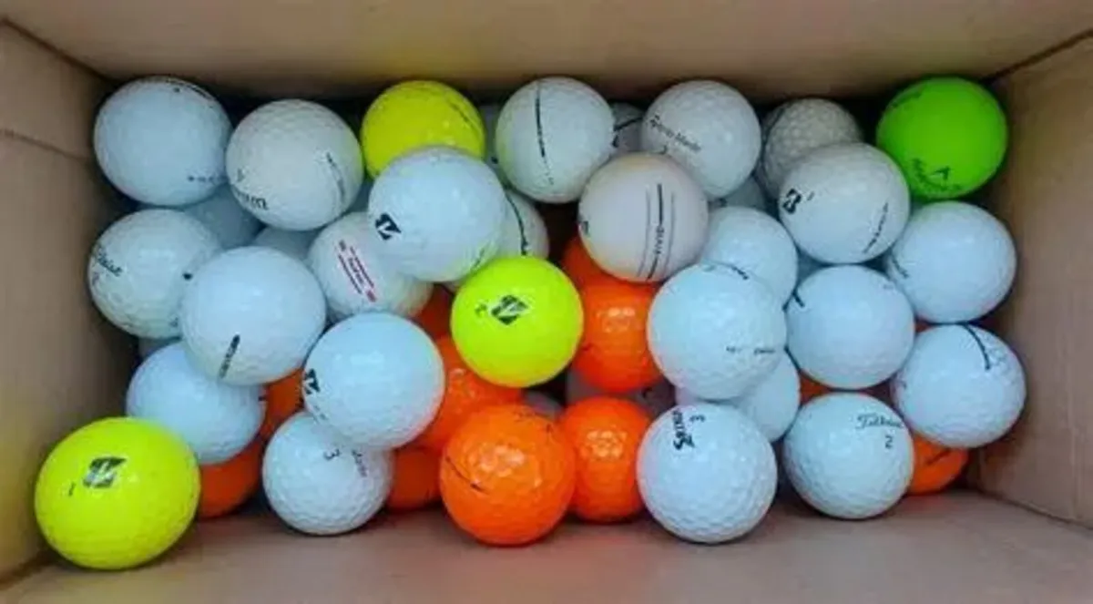 Bag of 50 Golf Balls, Various and Good Brands