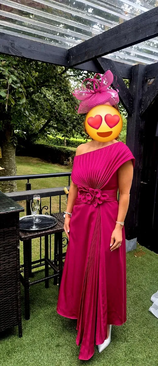 Mother of the Groom/Bride dress and fascinator - Image 1