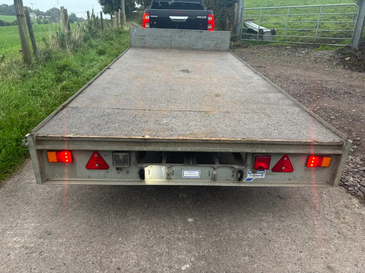 Ifor williams 14ft x 6ft 6” flatbed trailer - Image 3