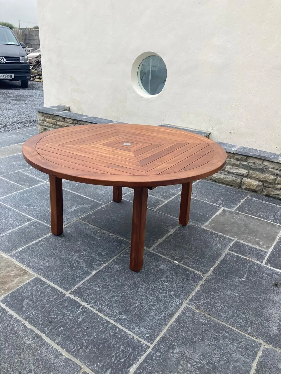 Outdoor Teak Table - Image 1