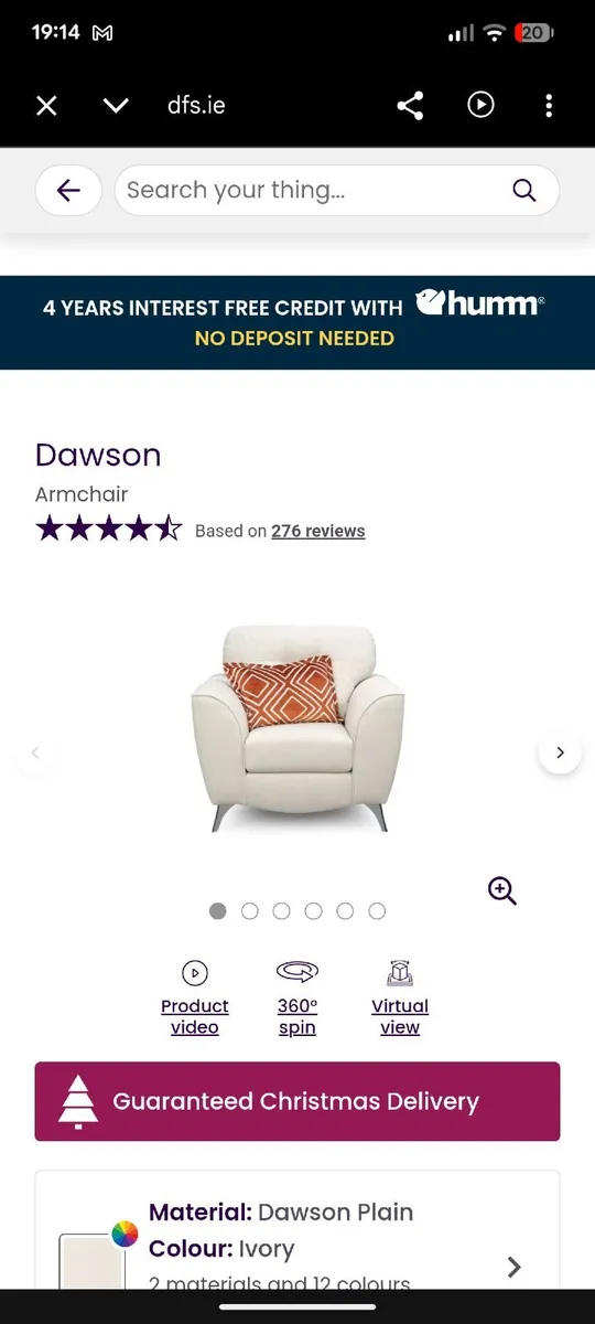 Arm chair DFS - Image 1
