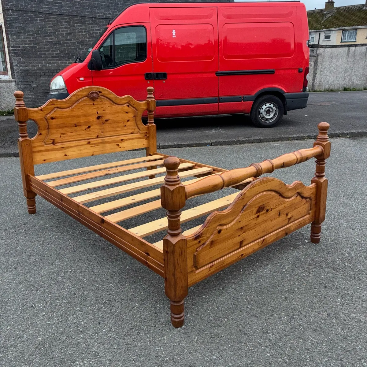 Lovely Solid Pine Double bed Frame - Image 2