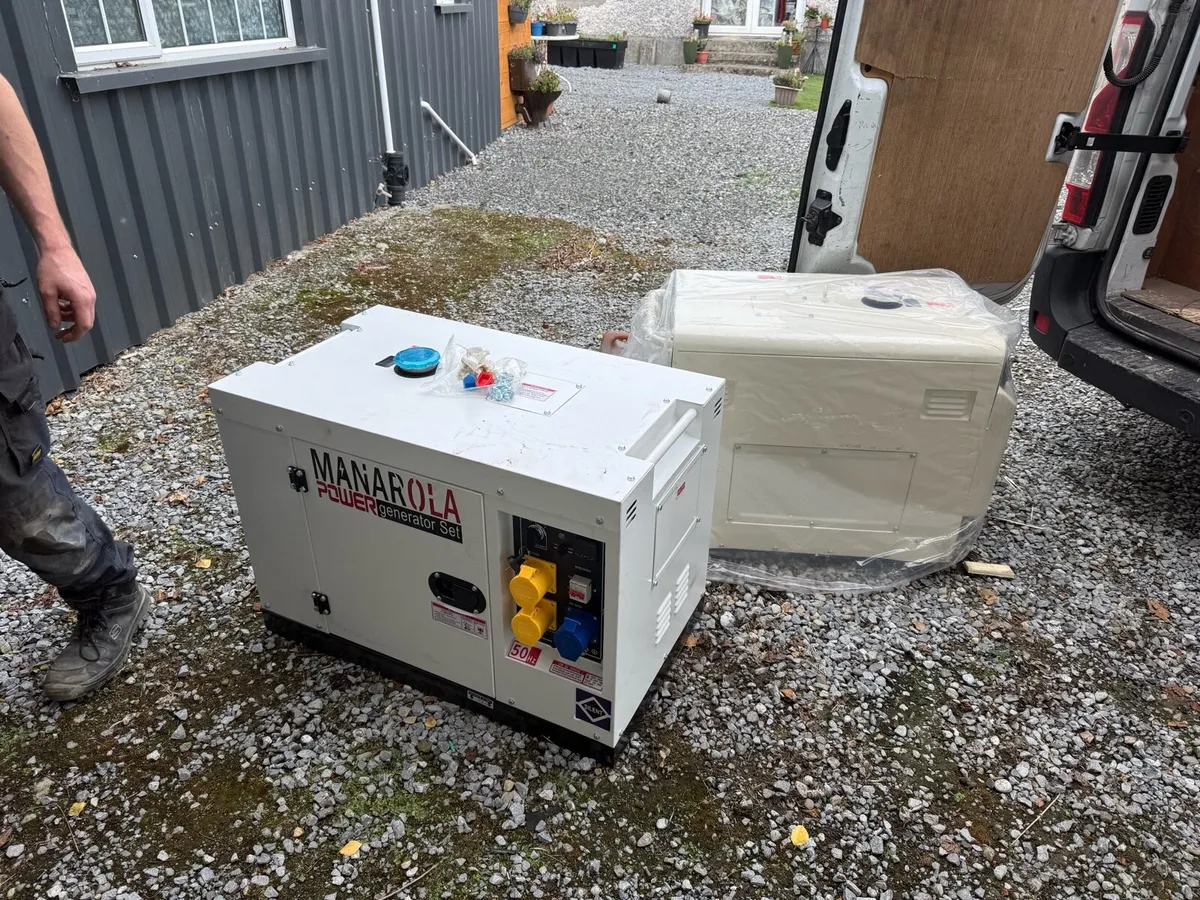BRAND NEW 13 to 20kva SILENT DIESEL GENERATORS - Image 3