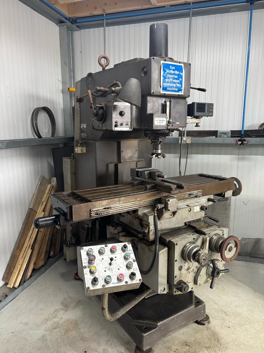 Bridgeport heavy duty milling machine - Image 2