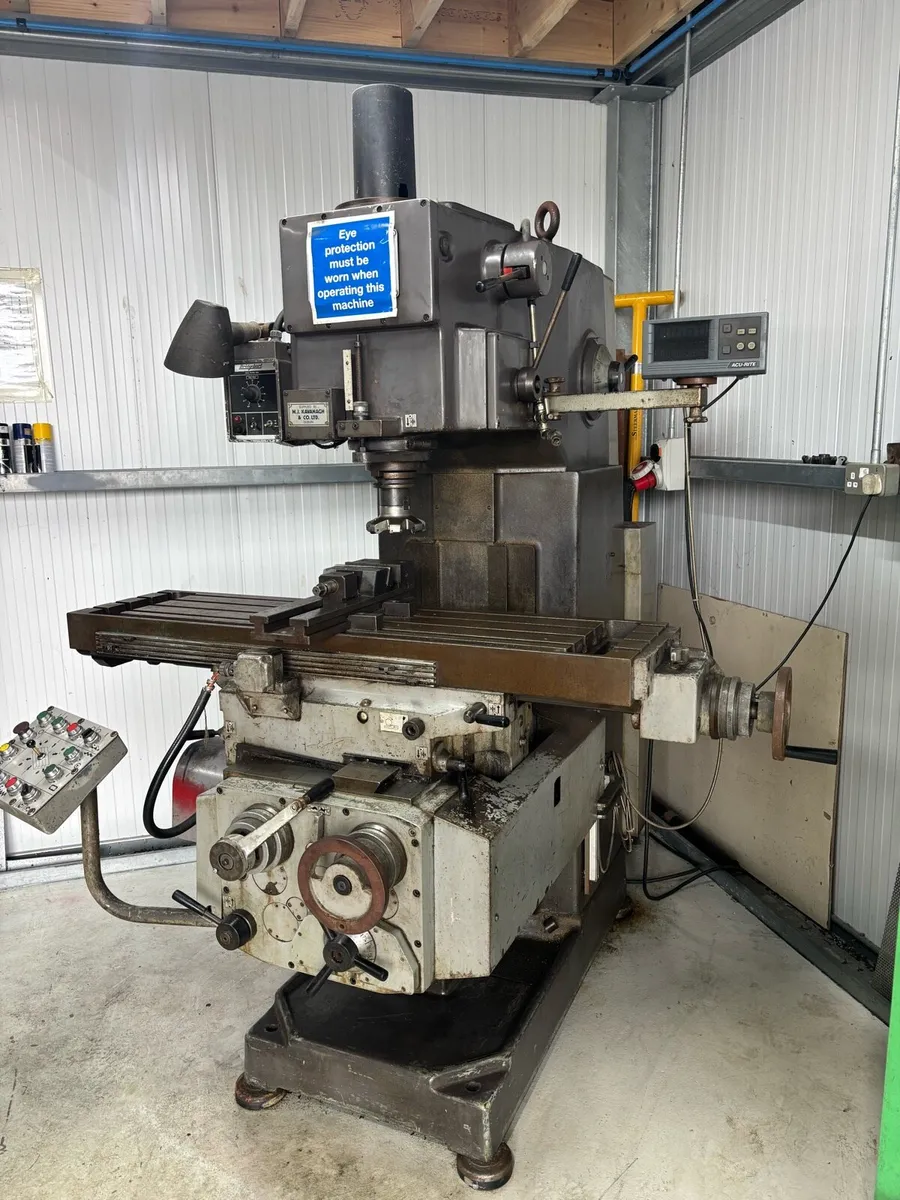 Bridgeport heavy duty milling machine - Image 1