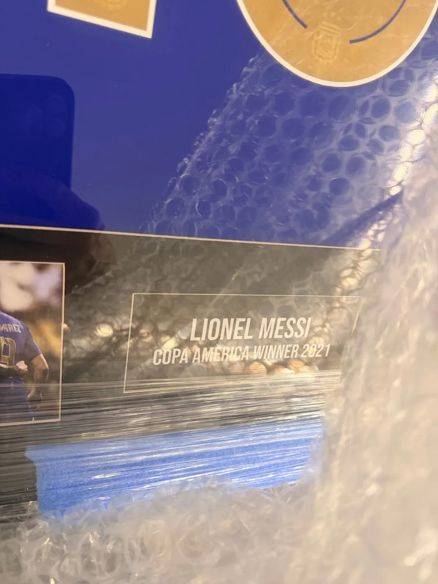 Signed certified Lionel Messi Jersey - Image 2